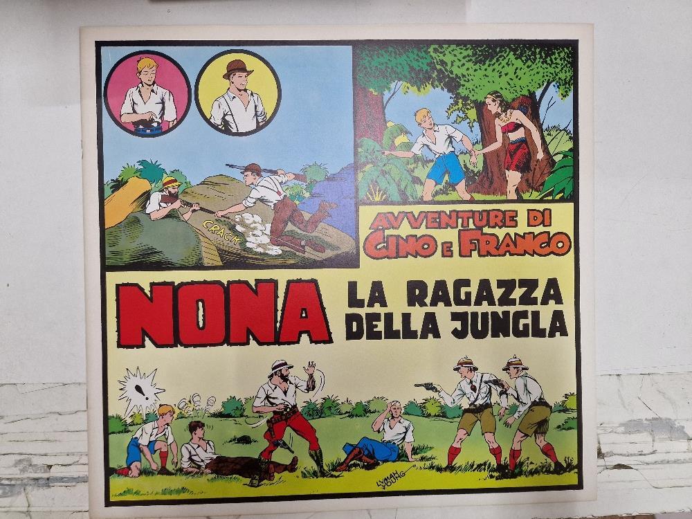 Tim Tyler's Luck num 03 (august 1976): Aventure di Gino e Franco - Nona la ragazza della jungla . Tiras diarias desde el 20/5/1934 al 5/8/1934