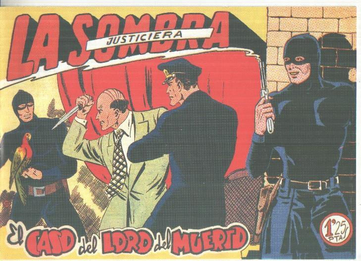 Facsimil: La sombra justiciera numero 33: El caso del loro del muerto