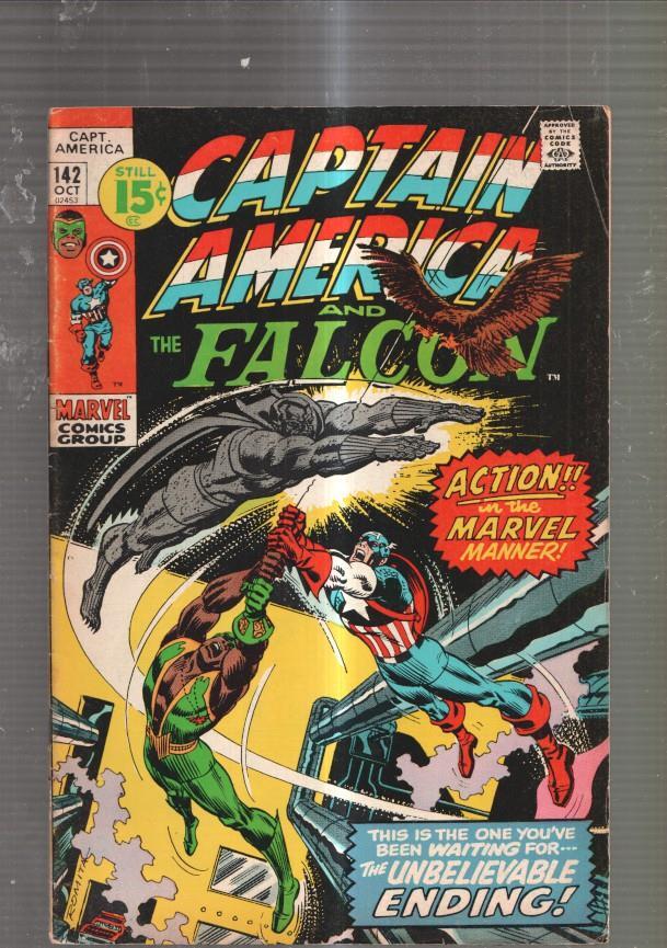 Marvel Comics: Captain America and The Falcon numero 142