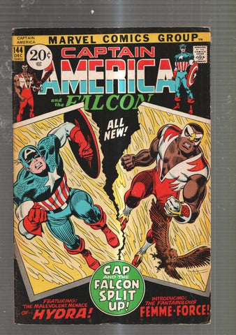 Marvel Comics: Captain America and The Falcon numero 144