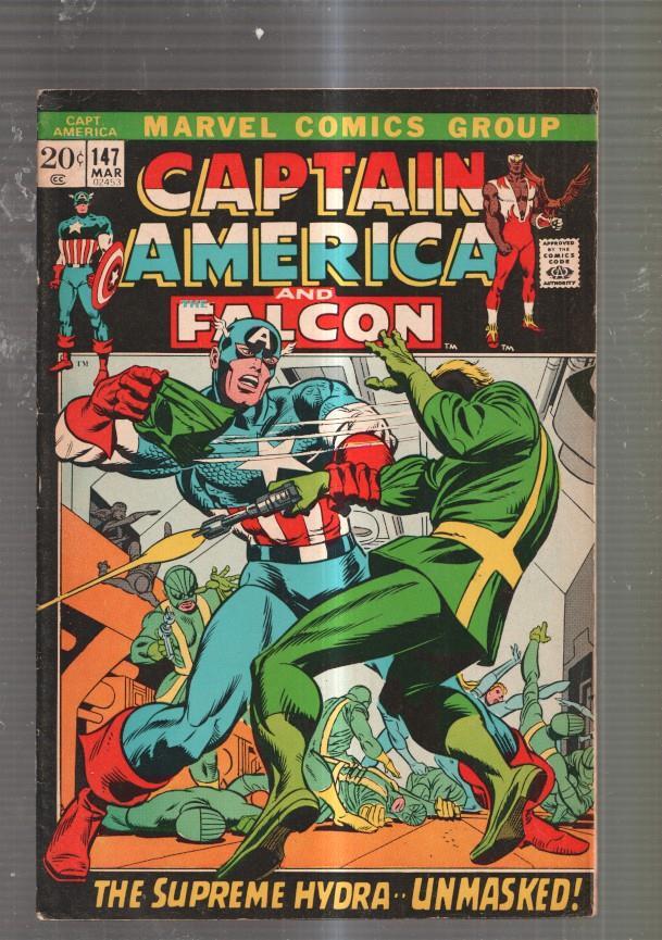 Marvel Comics: Captain America and The Falcon numero 147