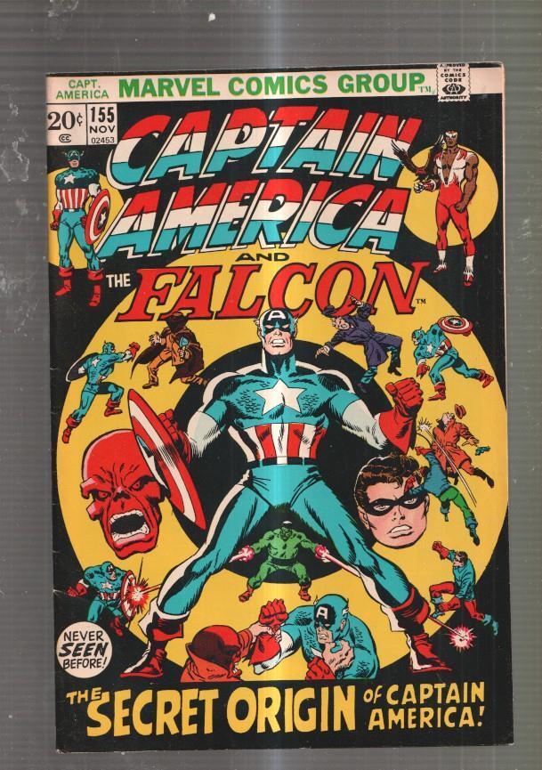 Marvel Comics: Captain America and The Falcon numero 155