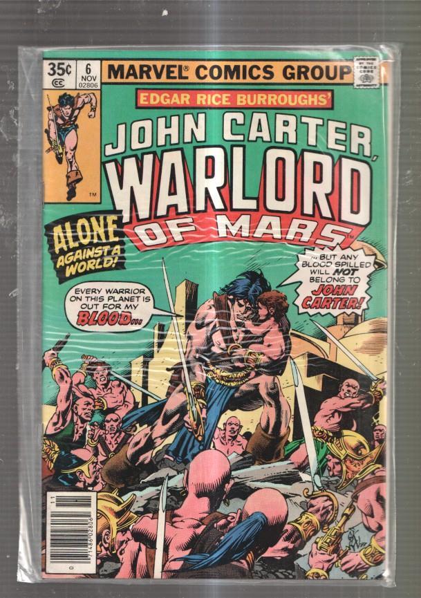 Marvel Comics: John Carter Warlord of Mars numero 06: Hell in Helium