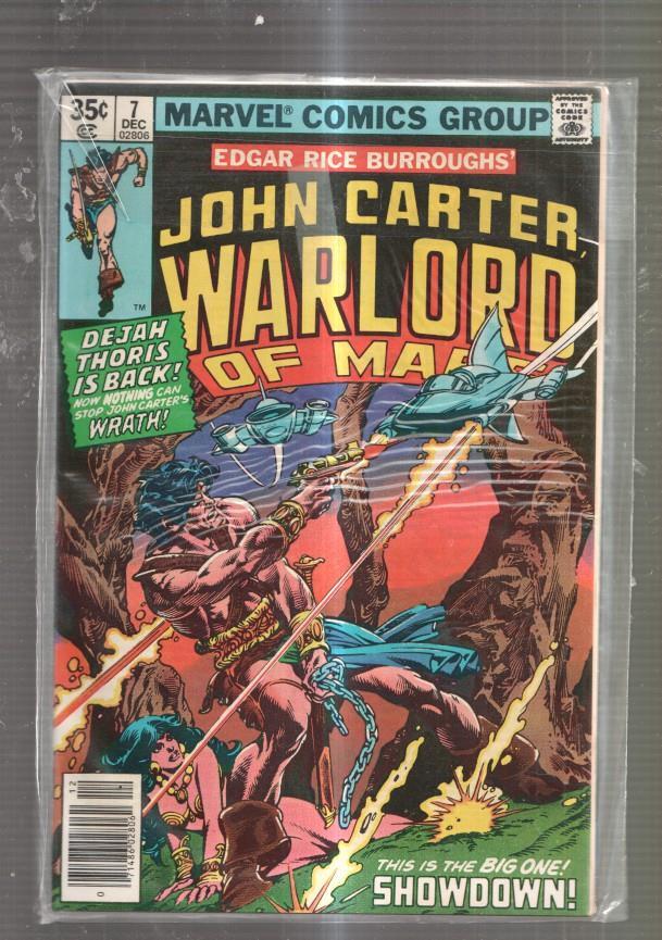 Marvel Comics: John Carter Warlord of Mars numero 07: Dejah Thoris Lives