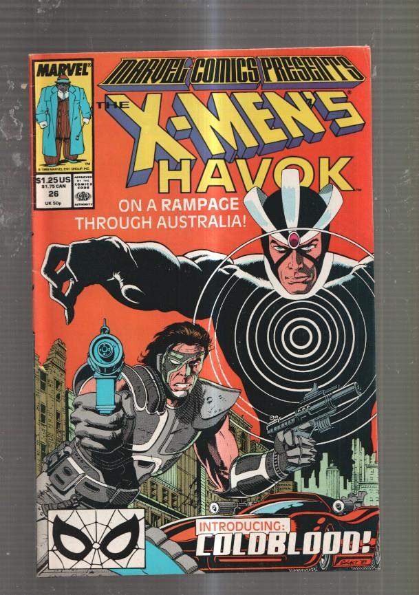 Marvel Comics Presentes vol 1 numero 26: The X Men's Havok