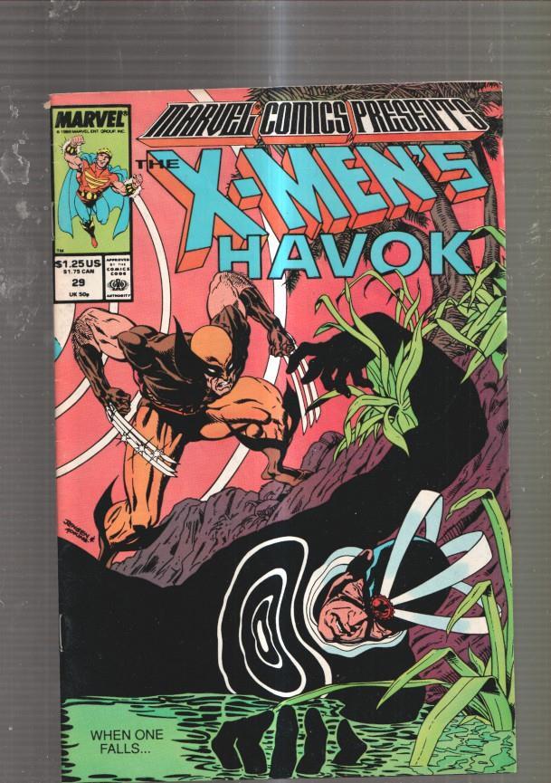 Marvel Comics Presentes vol 1 numero 29: The X Men's Havok