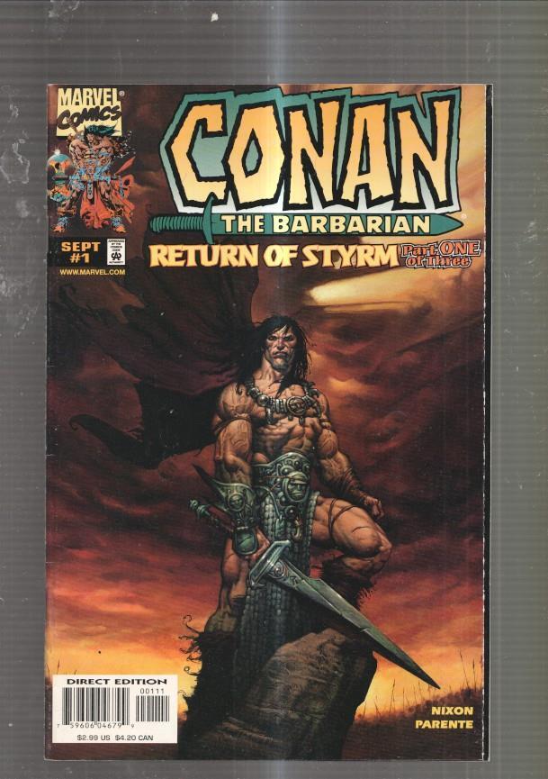 Marvel Comics: Conan Return of Styrm numero 1