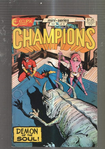 Eclipse Comics: Champions numero 3