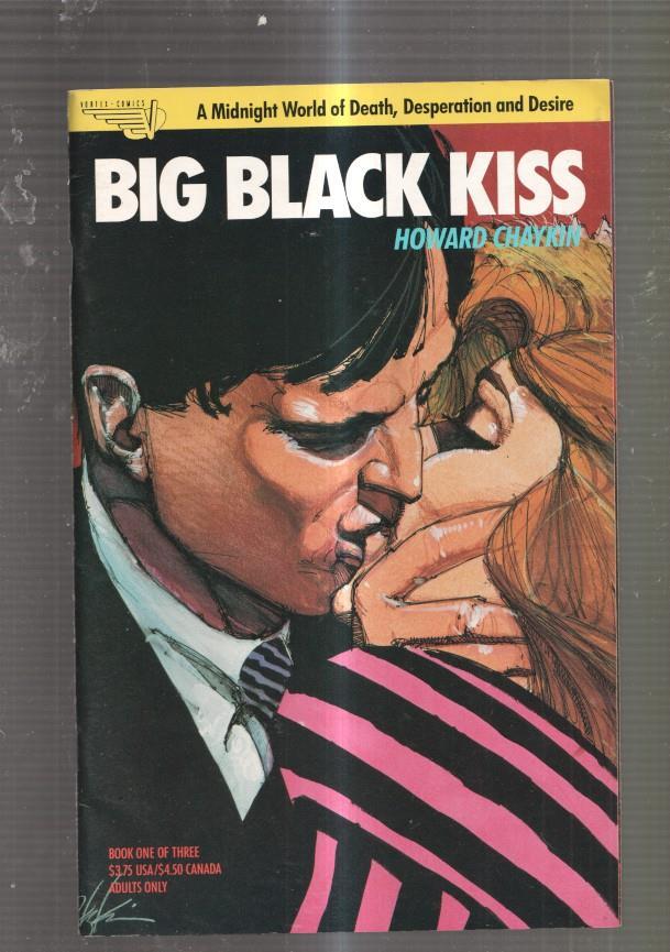 Vortex  Comics: Big Black Kiss numero 1