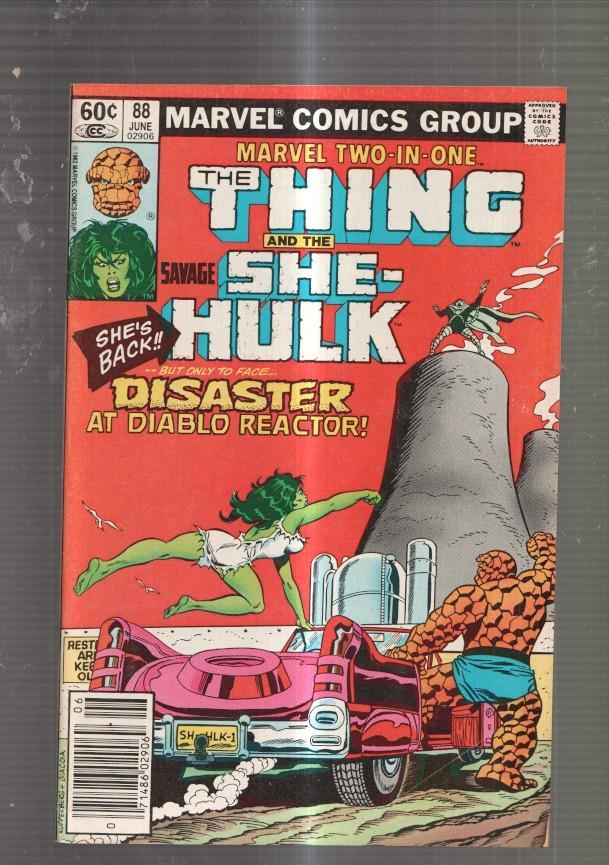 Marvel Comics Group numero 88: The Thing and the She Hulk  