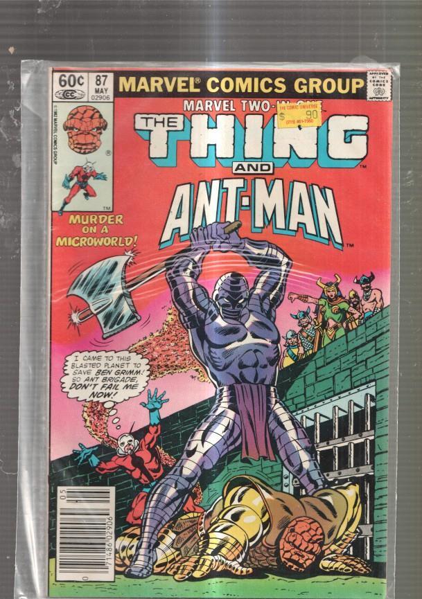 Marvel Comics Group numero 87: The Thing and Ant Man  