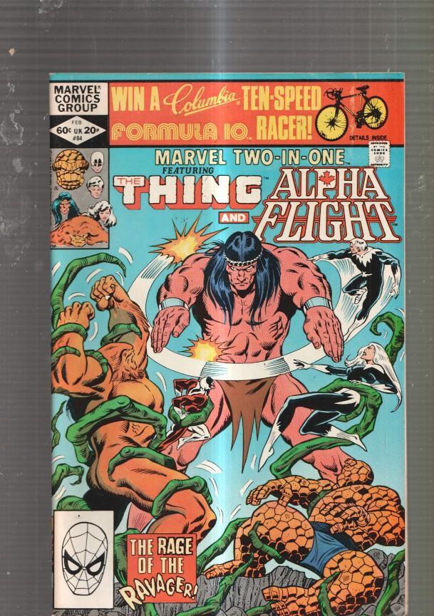 Marvel Comics Group numero 84: The Thing and Alpha Flight