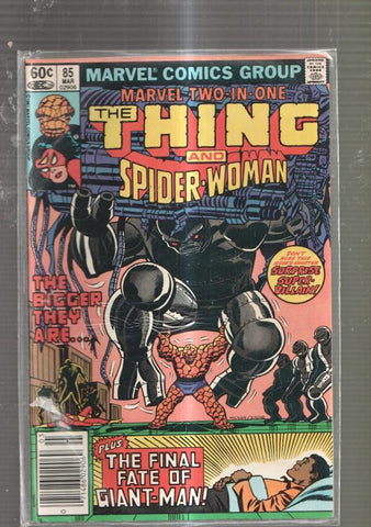 Marvel Comics Group numero 85: The Thing and Spider Woman