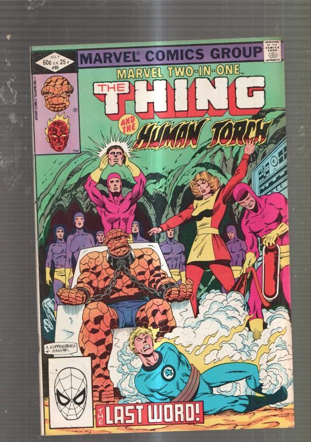 Marvel Comics Group numero 89: The Thing and the Human torch