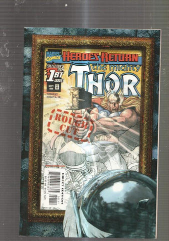 Marvel Comics: Thor Tpiugh Cult vol 1 numero 1  (dibujo a lapiz de la obra)