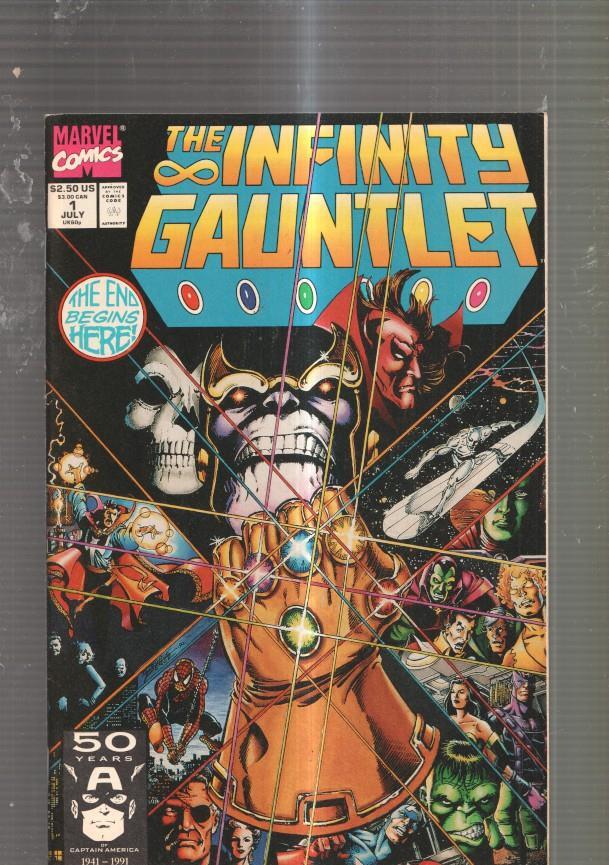 Marvel Comics: Infinity Gauntlet vol 1 numero 1  