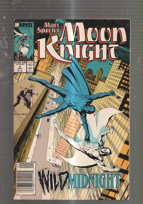 Marvel Comics:  Marc Spector: Moon Knight vol 1 numero 04 