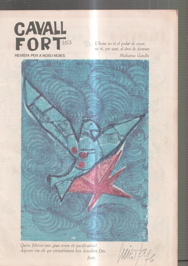 Cavall Fort numero 353, 1977: Allo que passa- Les aventures de Benet Tallaferro,