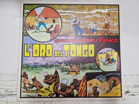 Tim Tyler's Luck num 01 (august 1976): Aventure di Gino e Franco - L'oro del Tongo. Tiras diarias desde el 3/12/1933 al 18/2/1934