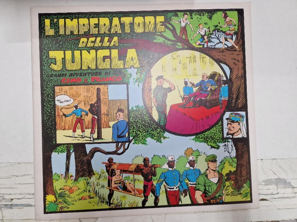 Tim Tyler's Luck num 08 (september 1976): Aventure di Gino e Franco - L'imperatore della jungla. Tiras diarias desde el 26/3/1933 al 11/6/1933