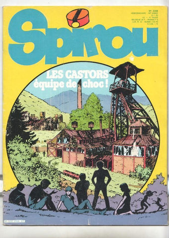 Revista Spirou num 2336, año 46, 20/1/83 - Les castors équipe de choc!