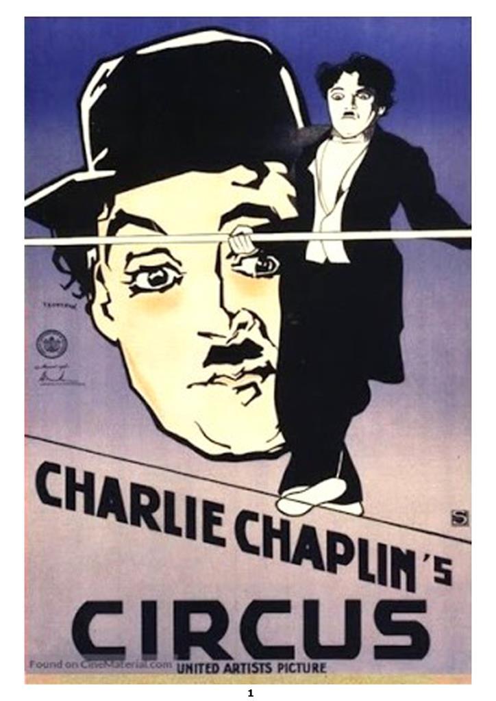 Poster DIN 4 numero 1417: El Circo: Charlie Chaplins modelo 01