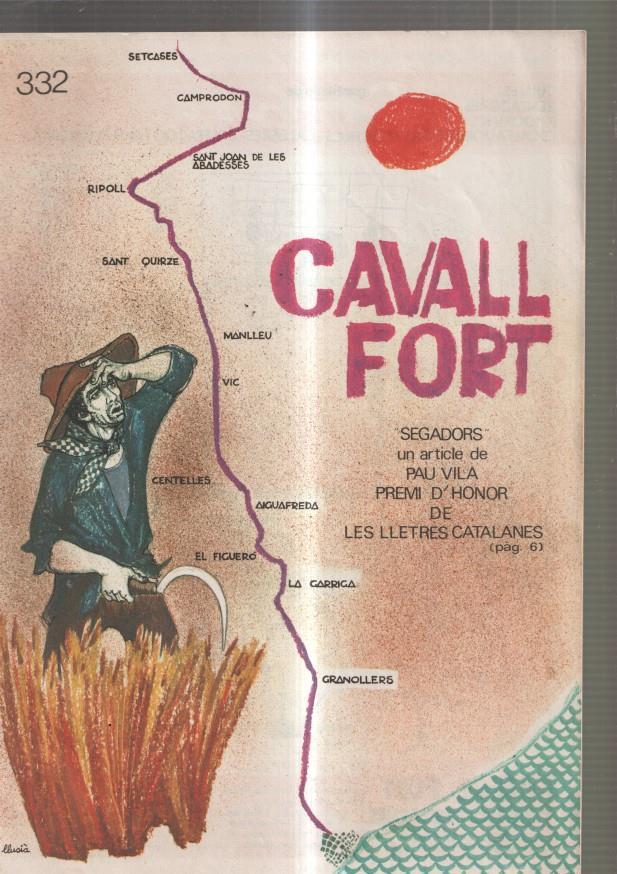 Cavall Fort numero 332, 1976: La casa sota la lona- Pau Vila, premi d honor de