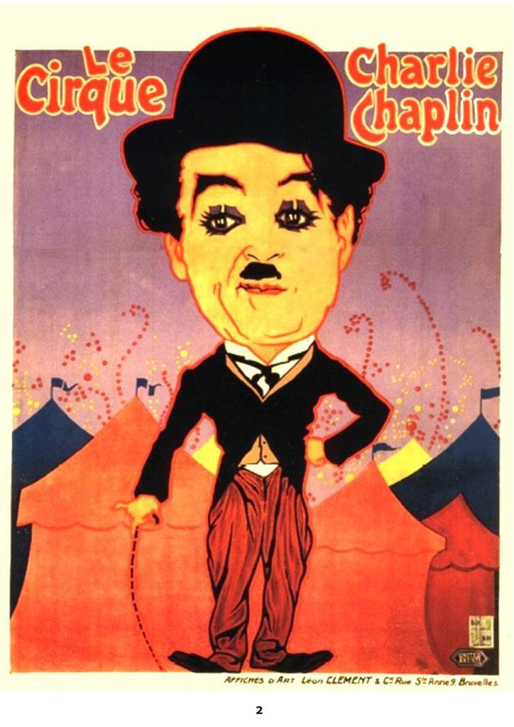 Poster DIN 4 numero 1418: El Circo: Charlie Chaplins modelo 02