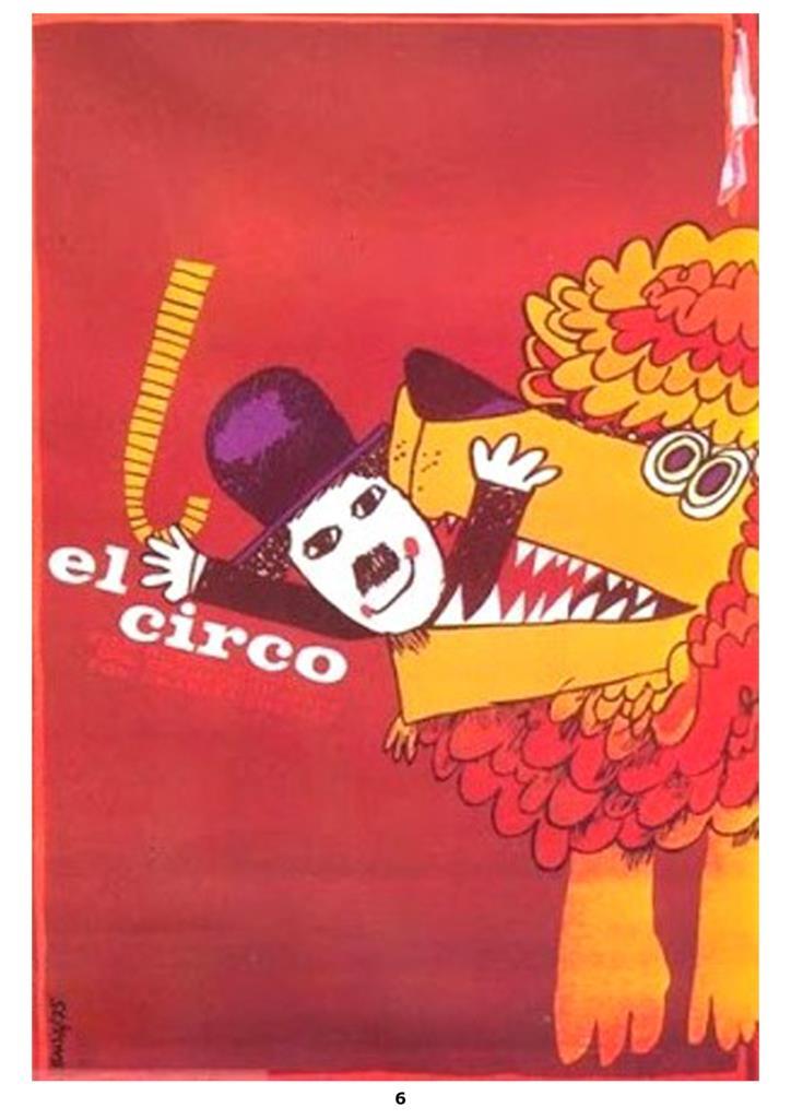 Poster DIN 4 numero 1422: El Circo: Charlie Chaplins modelo 06