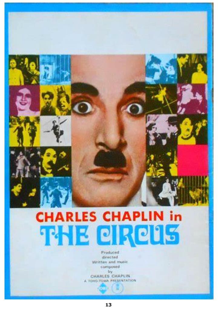 Poster DIN 4 numero 1428: El Circo: Charlie Chaplins modelo 13