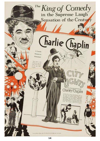 Poster DIN 4 numero 1429: El Circo: Charlie Chaplins modelo 14