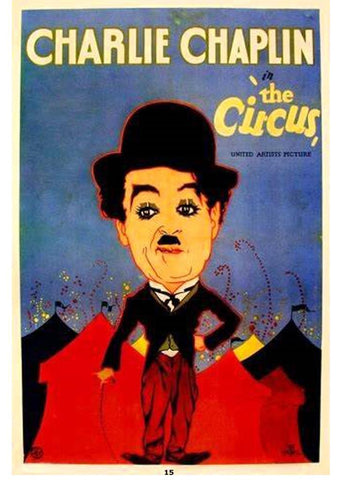 Poster DIN 4 numero 1430: El Circo: Charlie Chaplins modelo 15