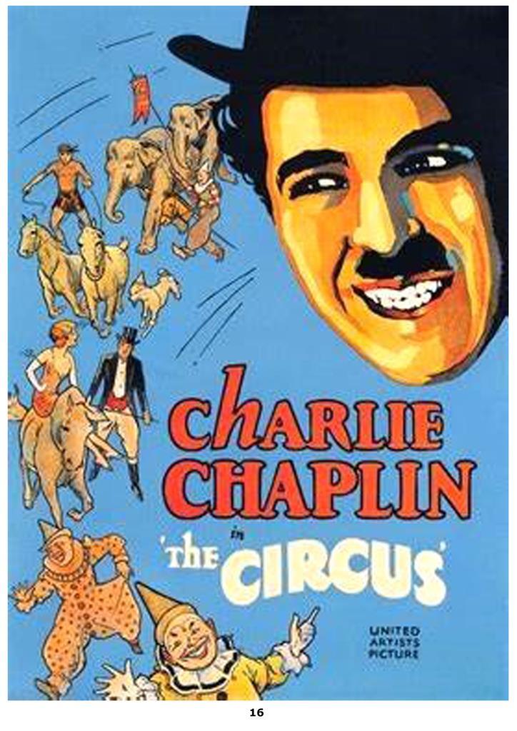 Poster DIN 4 numero 1431: El Circo: Charlie Chaplins modelo 16