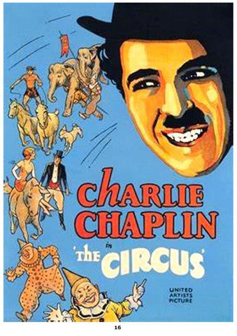 Poster DIN 4 numero 1431: El Circo: Charlie Chaplins modelo 16