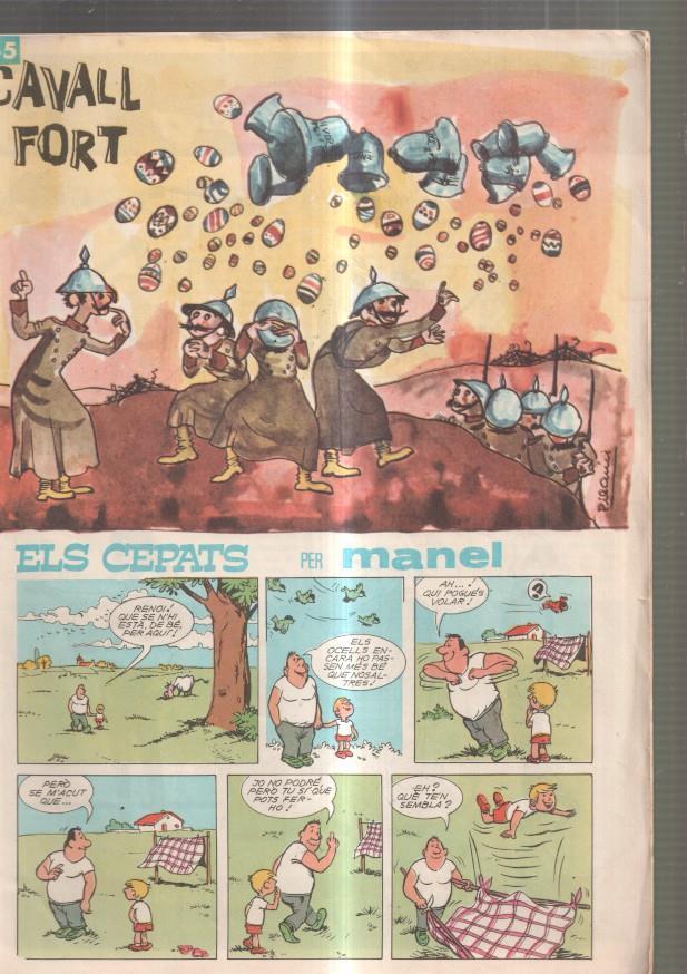 Cavall Fort numero 145, 1969: Els cepats- El mon de cada dia- El fantasma- Ha