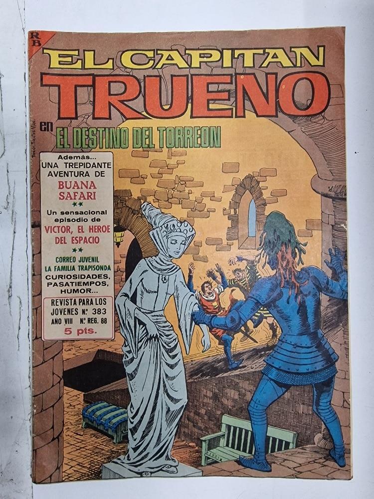 El Capitan Trueno Extra num 383, en El destino del Torreon (15 de mayo de 1967)