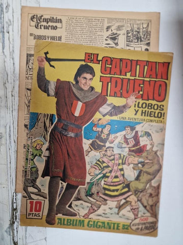 Album Gigante num 33:  El Capitan Trueno - Secreto en Manu-Tapax (una aventura completa)