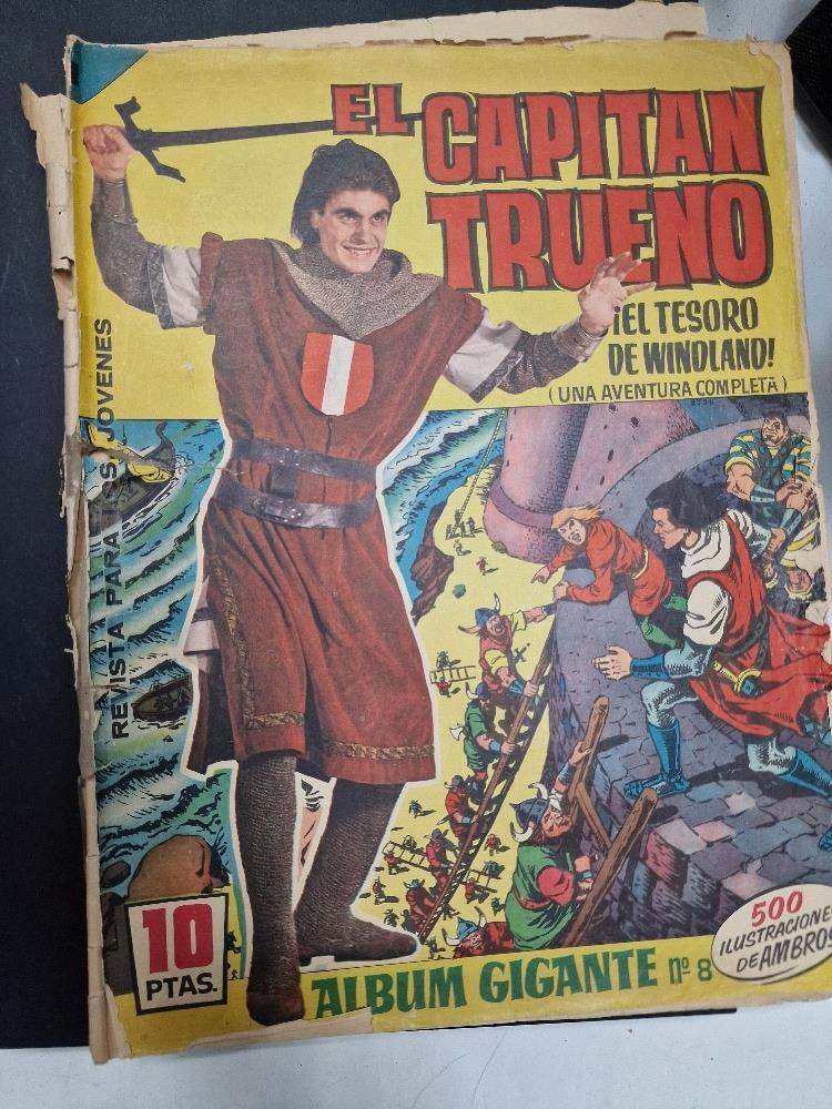 Album Gigante num 08:  El Capitan Trueno - ¡El tesoro de Windland! (una aventura completa)