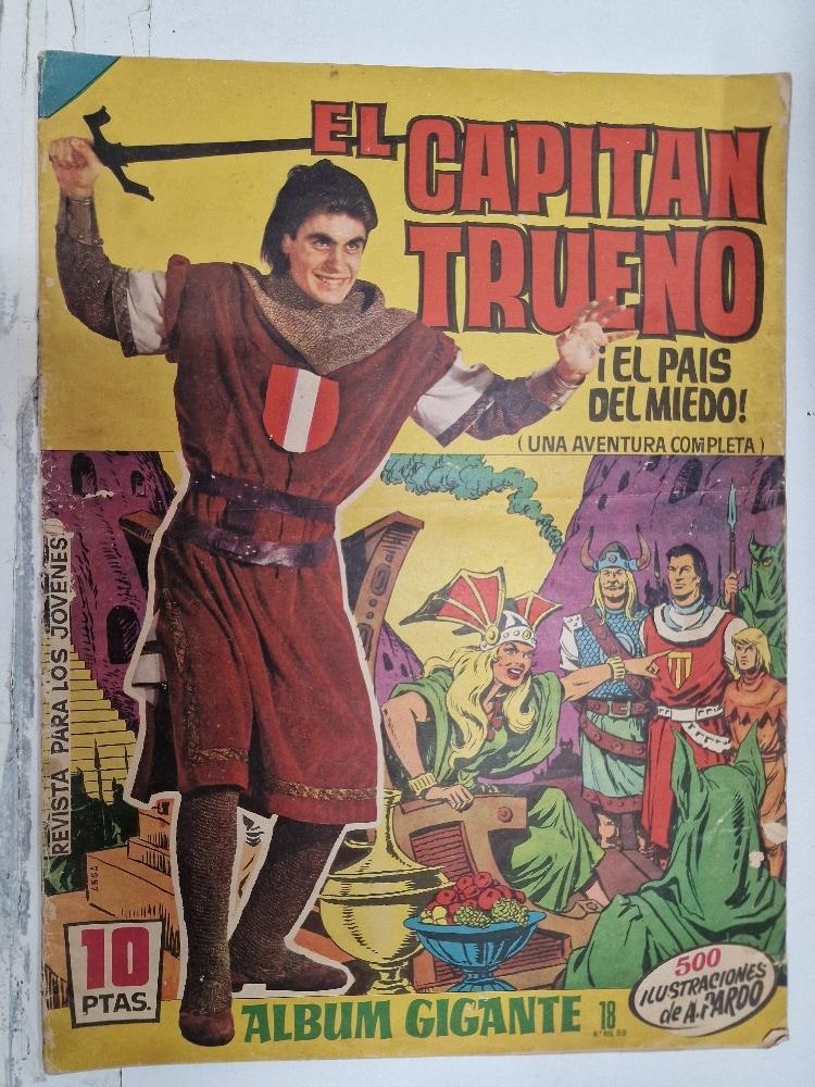 Album Gigante num 16:  El Capitan Trueno - ¡Amenaza en la sombra! (una aventura completa)