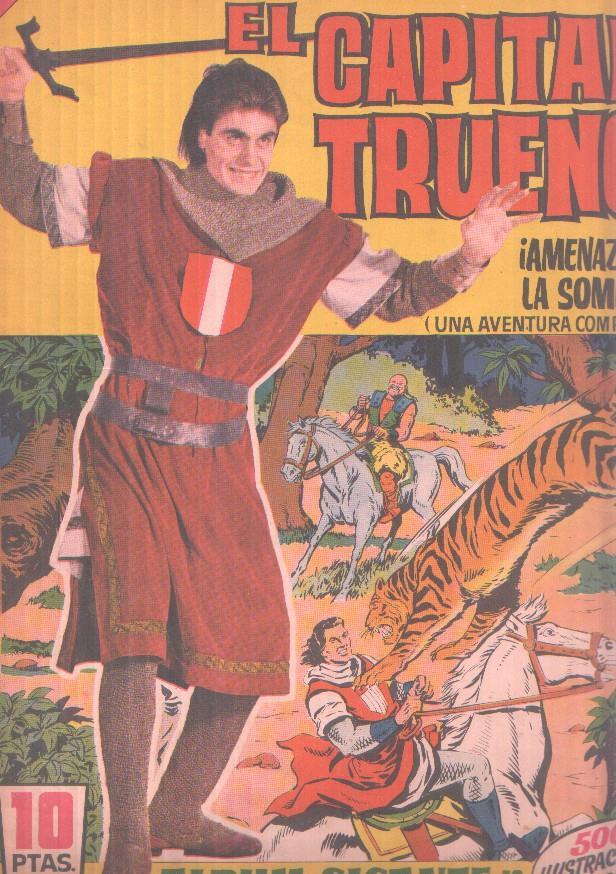 Album Gigante num 16:  El Capitan Trueno - ¡Amenaza en la sombra! (una aventura completa)