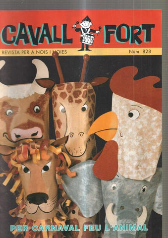 Cavall Fort numero 828, 1997: Per Carnaval feu l animal- Allo que passa, l autor