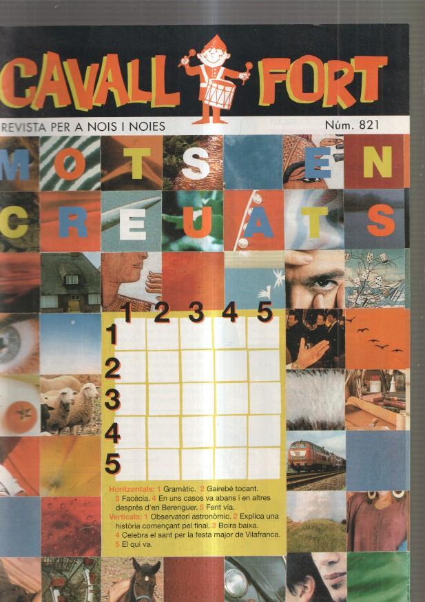 Cavall Fort numero 821, 1996: Allo que passa, teatre per a nois i noies- Parlem ne, 