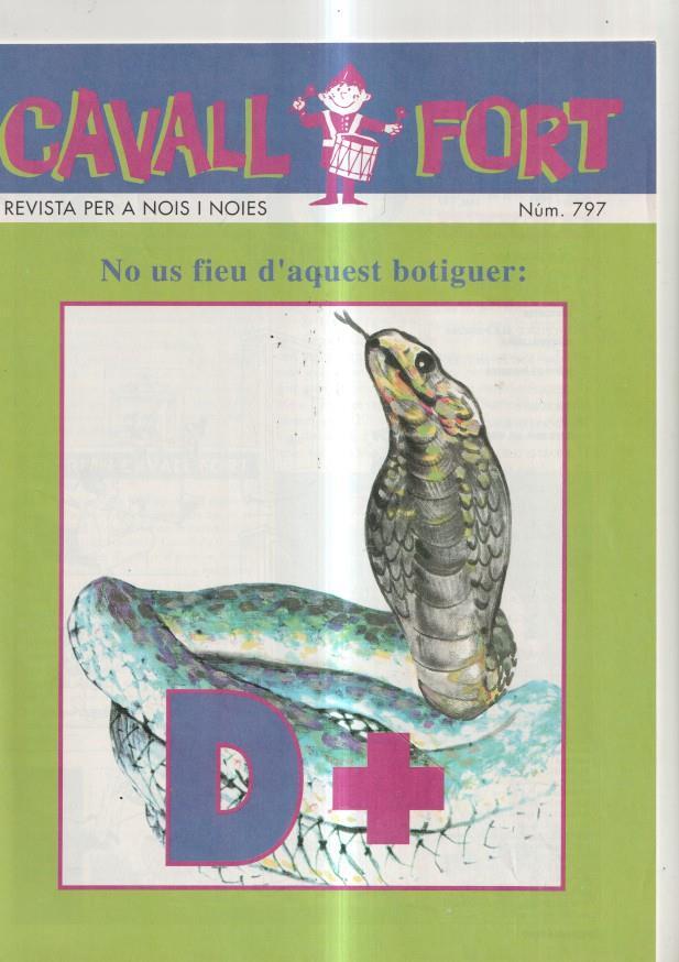 Cavall Fort numero 797, 1995: Expliquem nos histories, l home que va voler por-