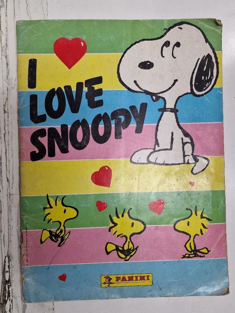 Panini: Album cromos - I love Snoopy. NO ESTÁ COMPLETO, FALTAN ALGUNOS CROMOS