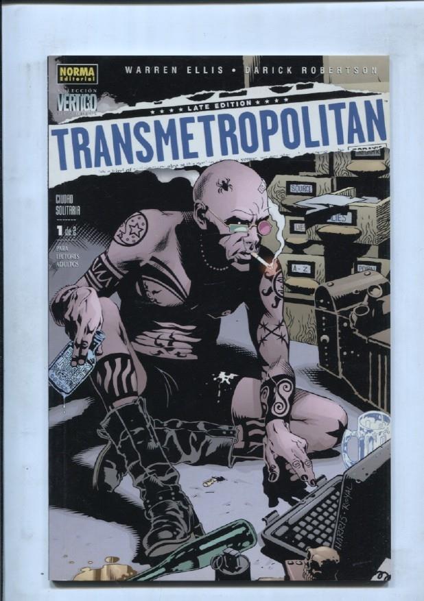 Vertigo numero 180: TRANSMETROPOLITAN: CIUDAD SOLITARIA numero 1