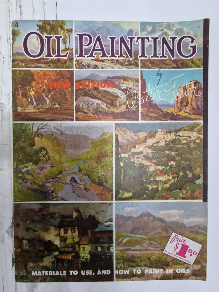How to Draw num 4: Oil Painting (pintura al óleo) new edition by Walter Foster