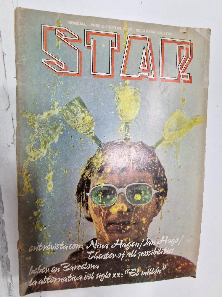 Revista Star numero 52, noviembre 1979: entrevista con Nina Hagen, beber en Barcelona