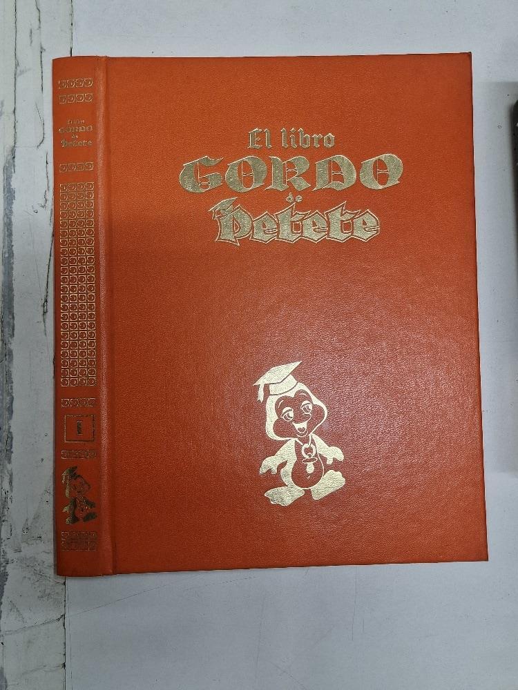 Encuadernado tapa dura Tomo anaranjado de El Libro Gordo de Petete