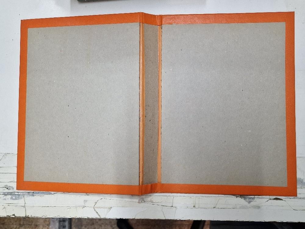 Tapa para encuadernal el tomo anaranjado de El Libro Gordo de Petete