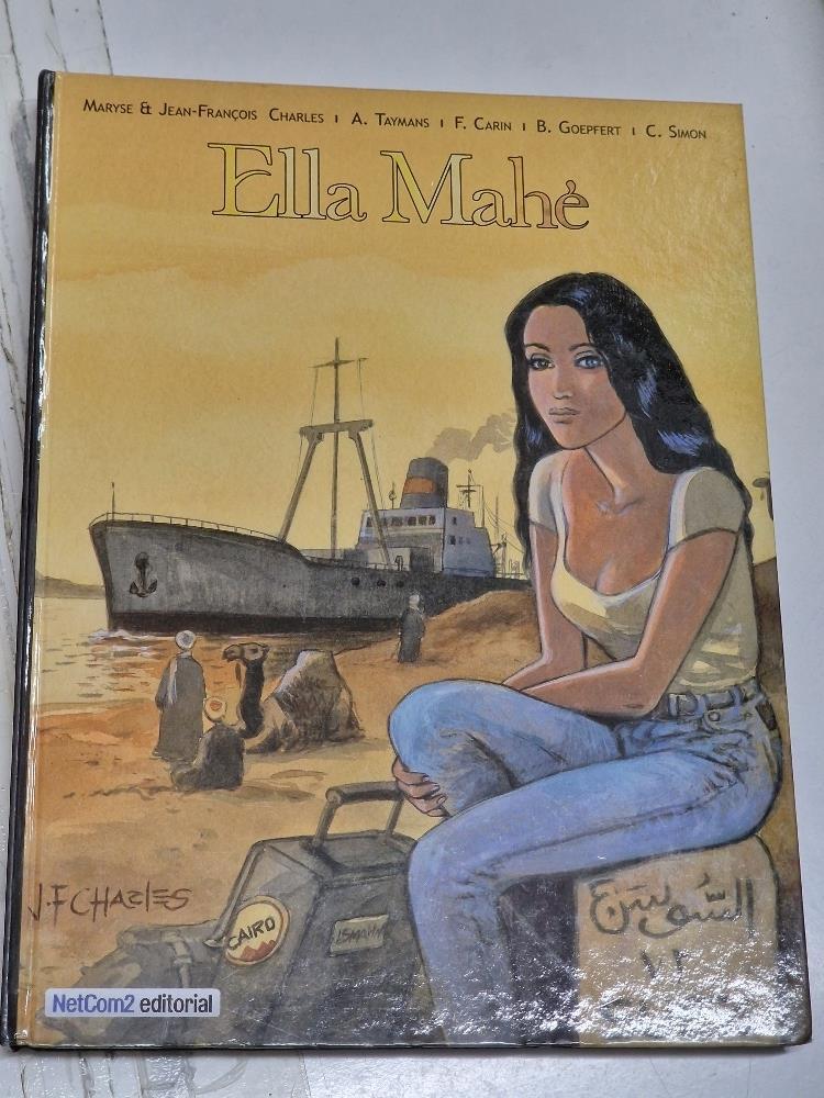 Ella Mahé. La joven de los ojos heterocromos. Primera edición marzo 2012